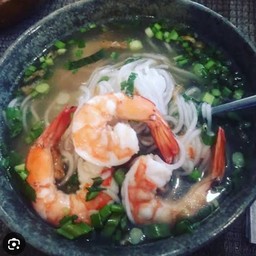 ข้าวเปียกกุ้ง (หม่าล่า)