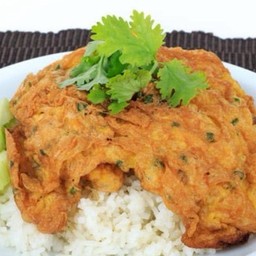 ข้าวไข่เจียวหมูสับ