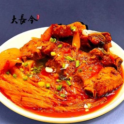 ซี่โครงหมูตุ๋นกิมจิ ขนาดใหญ่ ㅣ돼지갈비김치찜 대