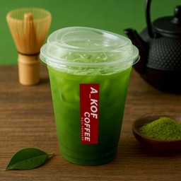 Pure Matcha ชงกับน้ำแร่