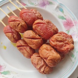 ไส้กรอกไก่แดง 10 ไม้