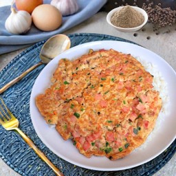 ข้าวไข่เจียว เครื่องแน่น