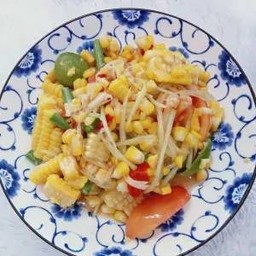 ตำข้าวโพดเจ