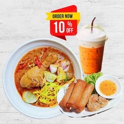 ชุดเซทข้าวซอยปอเปี๊ยะ ( ปกติ229บาท )ลด10%