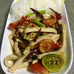 ตำเหลาหมูยอ