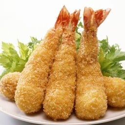 กุ้งชุปแป้งทอด