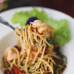 สปาเก็ตตี้ ขี้เมากุ้ง