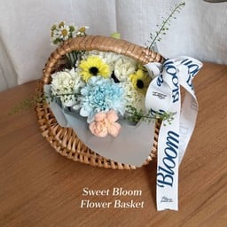 Sweet Bloom Flower Basket