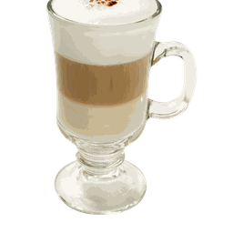 ลาเต้ร้อน 12 Oz