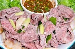 ลวกจิ้มเนื้อ