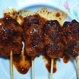 หมูปิ้งหมาล่านมสด 20 ไม้