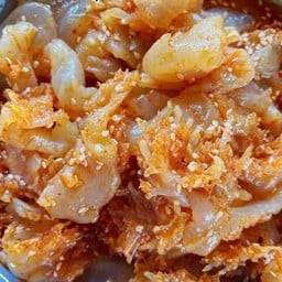 แมงกะพรุนน้ำพริกเผา น้ำมันงา