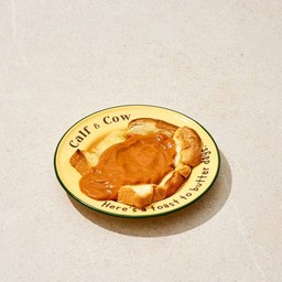 ขนมปังปิ้งสังขยาชาไทย