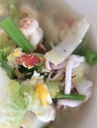 สุกี้ปลาหมึก