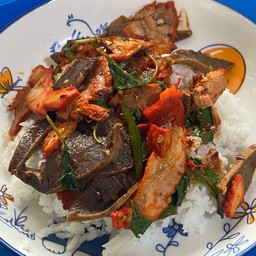 ตับเหล็ก+หมูแดง