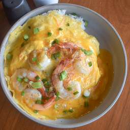 ข้าวไข่ข้นกุ้ง