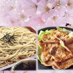 Soba-Cool-200g/Pork-Miso-Grilled โซบะเย็น-200g / หมูย่างมิโซะ