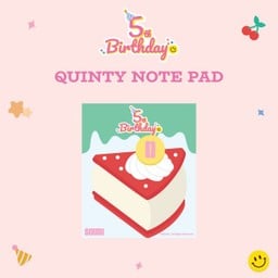 Red velet Quinty note pad