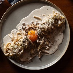 Truffle Creamy Mushroom Pasta