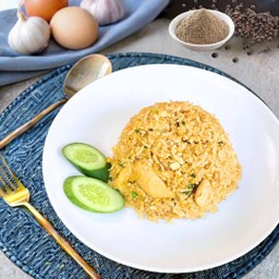 ข้าวผัดเห็ด ไม่ใส่เนื้อสัตว์