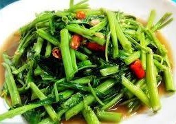 ผัดผักบุ้งธรรมดา