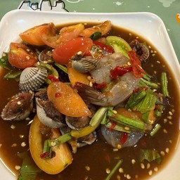 เกาเหลากุ้ง+หอยแครง