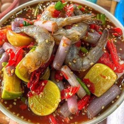 เหลากุ้งสด