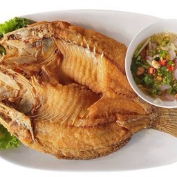 ปลาทับทิมทอดน้ำปลา