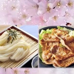 Udon-Cool-200g/Pork-Miso-Grilled อุด้งเย็น-200g / หมูย่างมิโซะ