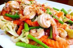 ผัดพักกุ้ง