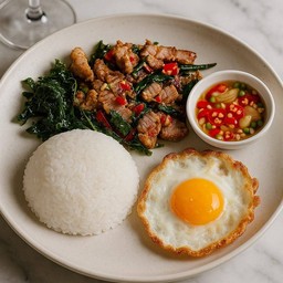 ข้าวกะเพรากั้ง