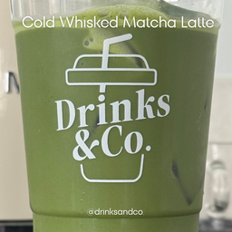 Cold Whisked Matcha Latte - Wazuka,Kyoto