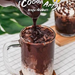 โกโก้ดาร์ค เย็น  ( เมนู signature ของร้าน )ขนาด 22 ออนซ์