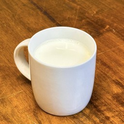 นมสด ร้อน