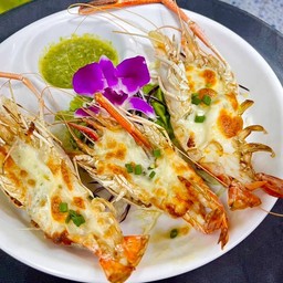 กุ้งอบชีส