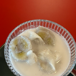 กล้วยบวชชี มะพร้าวอ่อน