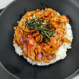 ข้าวหน้าหมูเทอริยากิ (หมูย่างกระทะ หอมๆ)