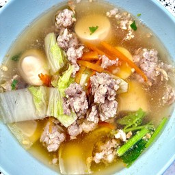ต้มจืดเต้าหู้หมูสับ
