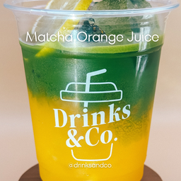 มัทฉะน้ำส้ม