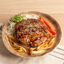 Free Soup! A5 Kagoshima Wagyu Hamburg Donburi