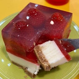 Strawberry Jelly Cheese Pie