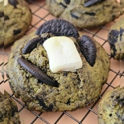 Oreo Matcha Marshmallow Solf Cookies