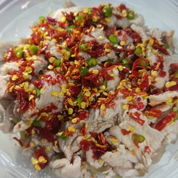 หมูมะนาว(กับข้าว)