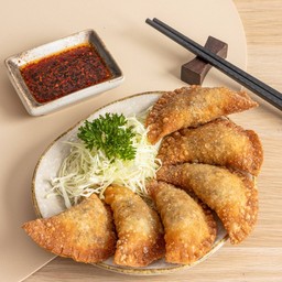 เกี๊ยวซ่าเนื้อวากิว