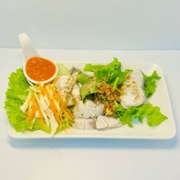 ลวกจิ้มปลากระพง