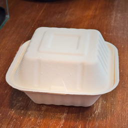 กล่องชานอ้อย 6x6 นิ้ว