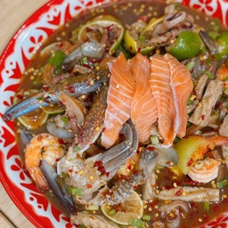 เหลาทะเลยกครก(ปลาร้า)