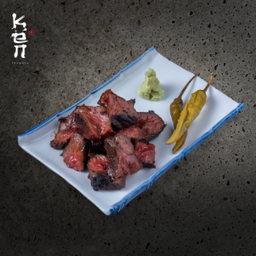 เนื้อวากิวย่างถ่าน