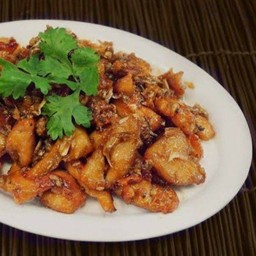 Garlic Chicken.ไก่กระเทียม