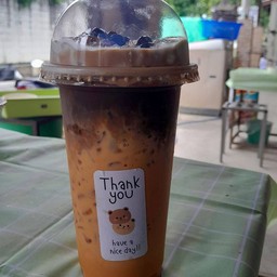 ชาโคลน=ชาไทย+กาแฟ